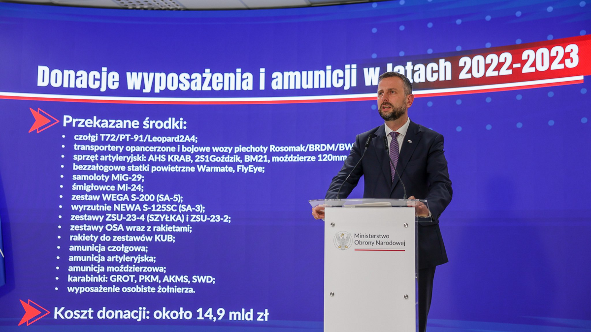 Віцепрем&rsquo;єр і міністр національної оборони Владислав Косіняк-Камиш. Фото: пресслужба Міністерство оборони